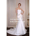 hot sale beaded fashion long train mermaid ukraine wedding dress